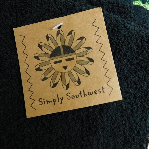 Kay Dee Designs Southwest Cotton Kitchen Towel, Hot Pad LOT Of 6 Peppers Black - Picture 5 of 14